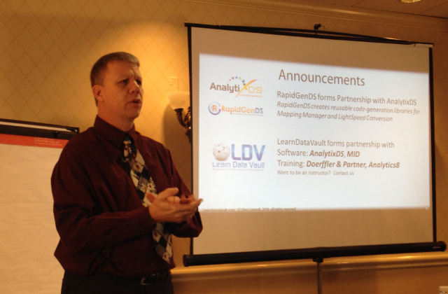 Dan Linstedt - Announcements